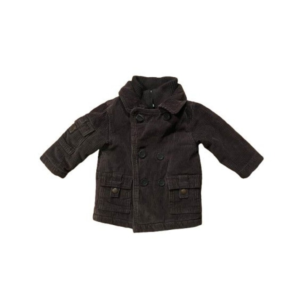 Boy's 12 Month Corduroy Coat George Brown Winter Jacket